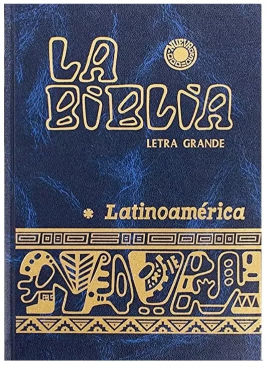 Biblia Católica Latinoamericana – Letra Grande (Tapa Dura Azul)