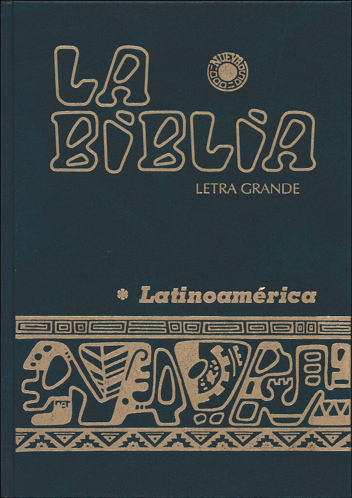 Biblia Católica Latinoamericana – Letra Grande, Verde (Tapa Dura)
