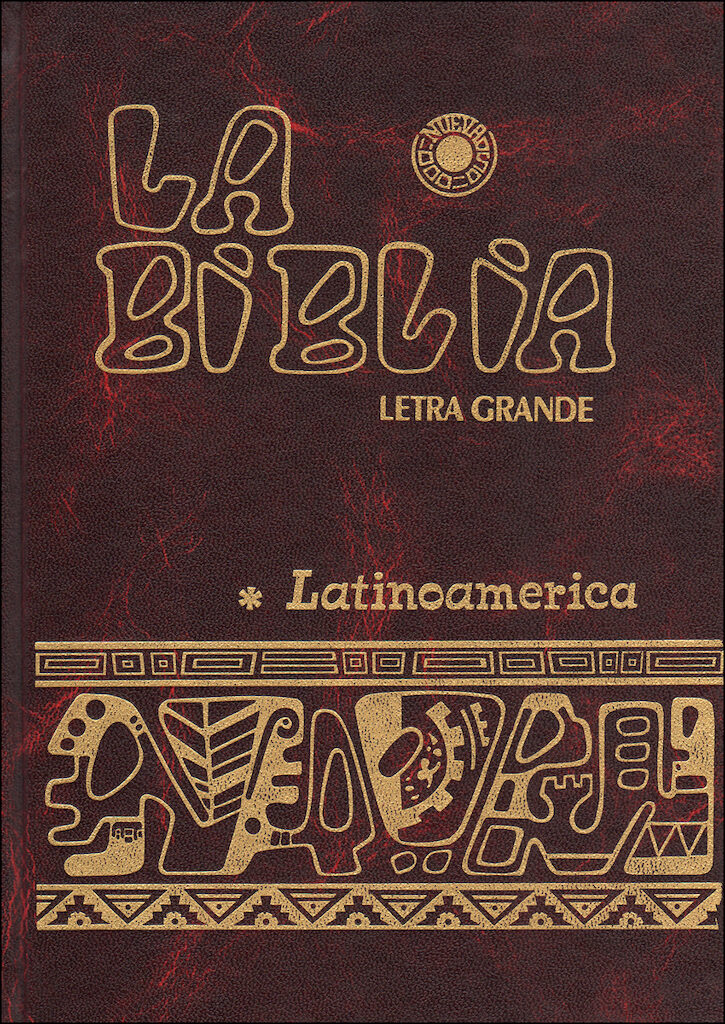Biblia Católica Latinoamericana – Letra Grande, Roja (Tapa Dura)