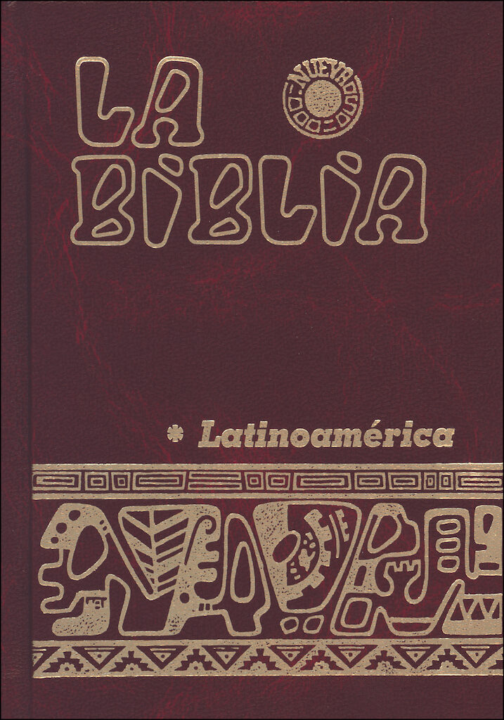 La Biblia Latinoamericana – Edición de Bolsillo, Marrón/Rojo (Tapa Dura)